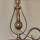 Marine lamp in bronze and brass - bronze swing lamp
