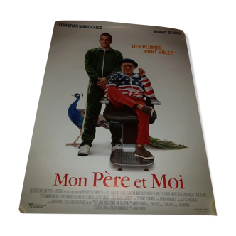 Affiche de cinéma Mon père et moi 40x60 cm