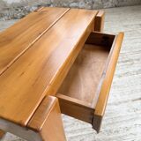Solid elm bedside table Maison Regain