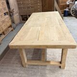 Large farmhouse table with 10 drawers