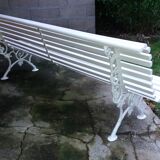 Garden slat bench