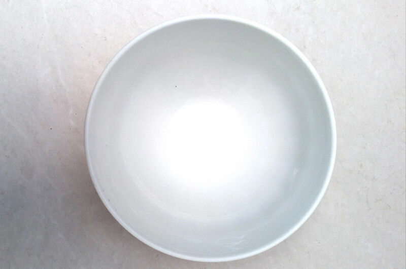 Vintage Longchamp porcelain faceted bowl
