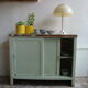 Buffet with sliding doors