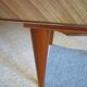 3-drawer chest of drawers - 60s - vintage - marquetry effect - spinning top feet