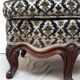Heater stamped 19th century Louis XV Firecorner Chair