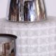 Mid-Century Chandelier in Chrome, Steel and Opaline Glass, Czech, 1960s