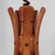 Vintage teak Candela pendant lamp Domus Danish design