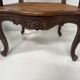 Paire de fauteuils de style Régence en bois naturel XIX siècle