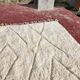 Beni Ouarain Berber rug in cream 300x200 cm – natural wool – handmade
