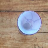 Marbled opaline vase