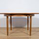 Mid century round extendable dining table and chairs from mcintosh, 1960s, set of 5