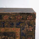 Antique chest painted in pine wood – China, around 1900