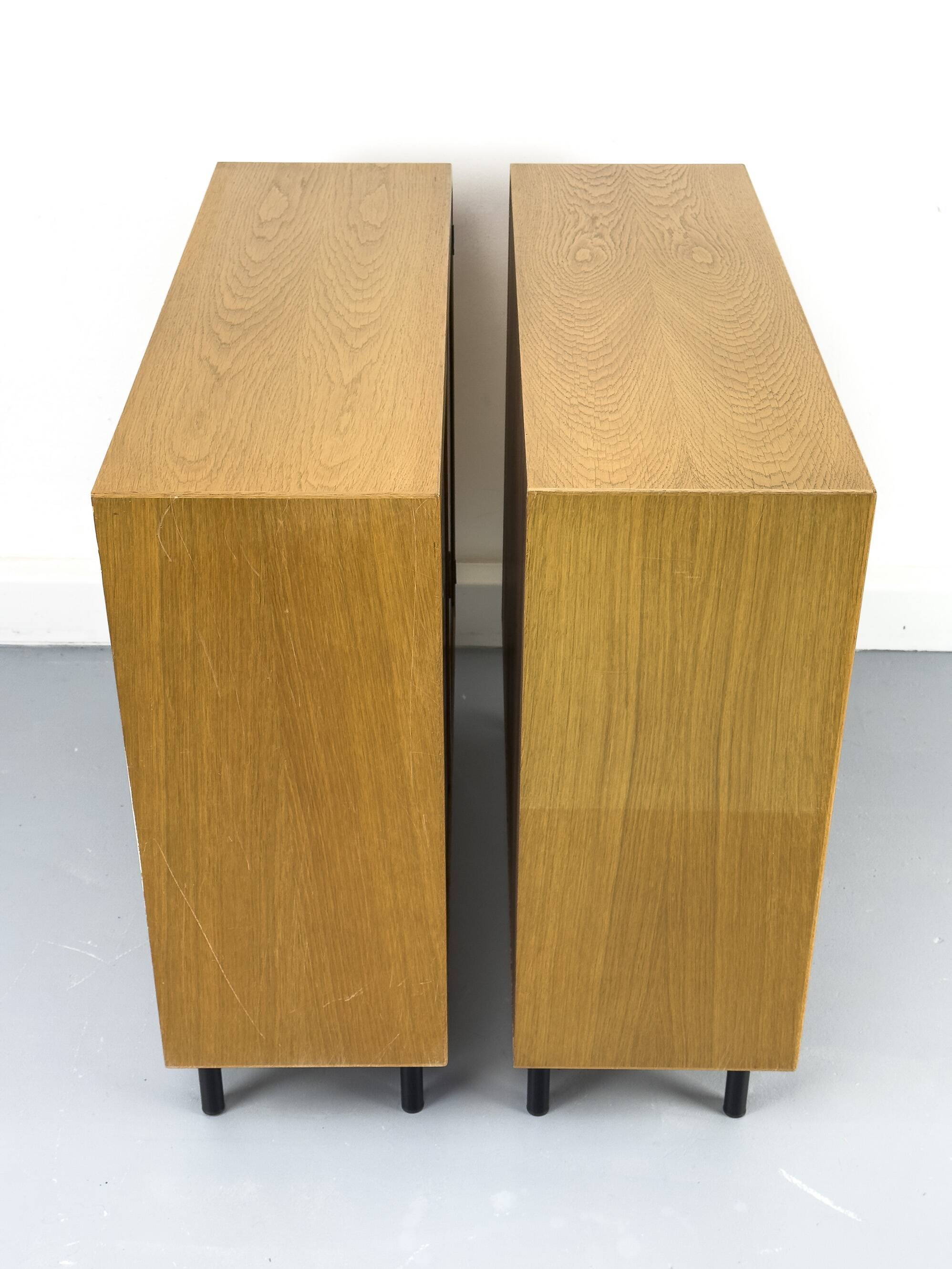 Petit meuble vitrine danois de Hansen et Guldborg, lot de 2, 1