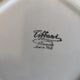 Set of 7 flat plates dessert starter signed from Tiffany Italy