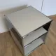 USM Haller side table in Light Grey and Anthracite Grey