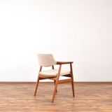 Mid-Century Danish Teak Armchair by Svend Åge Eriksen for Glostrup, 1960s.