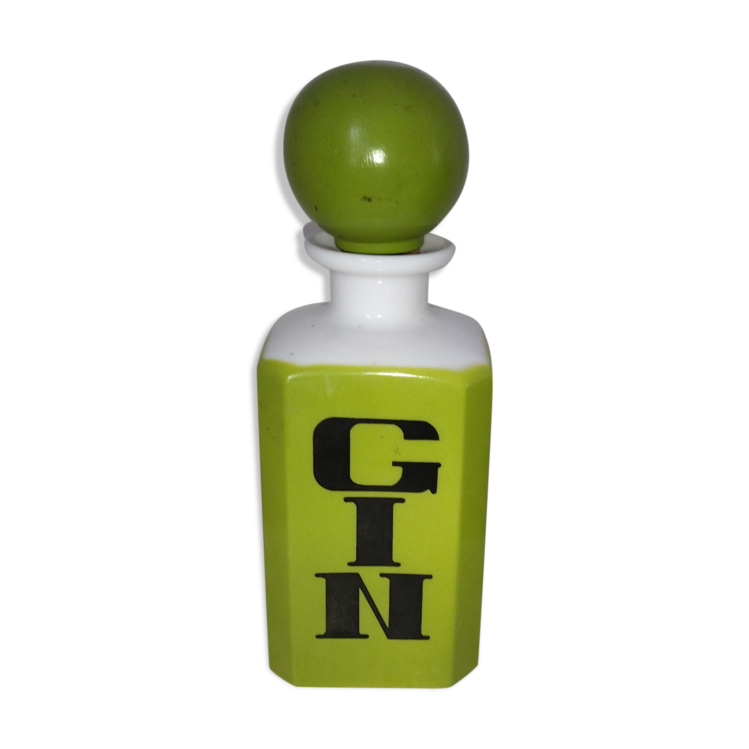 Opaline 50s gin decanter