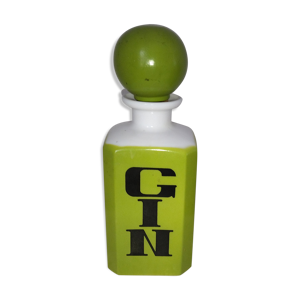 Carafe à gin années 50 opaline