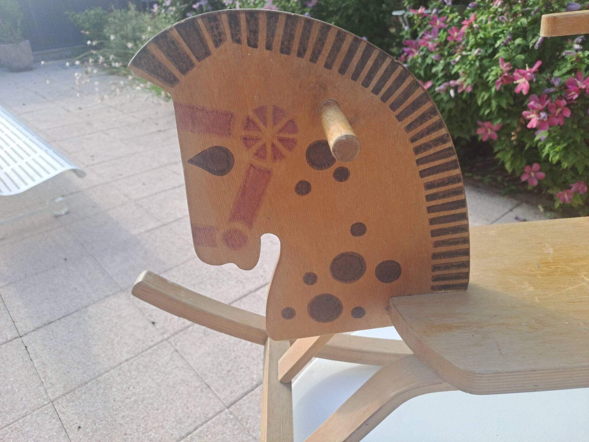 Vintage rocking horse