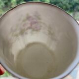 Porcelain cup fine decoration flowers and golden edge