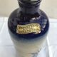 Old Blue Sandstone Bottle - Grey Alsace A. EHRET - Vintage Bouchon