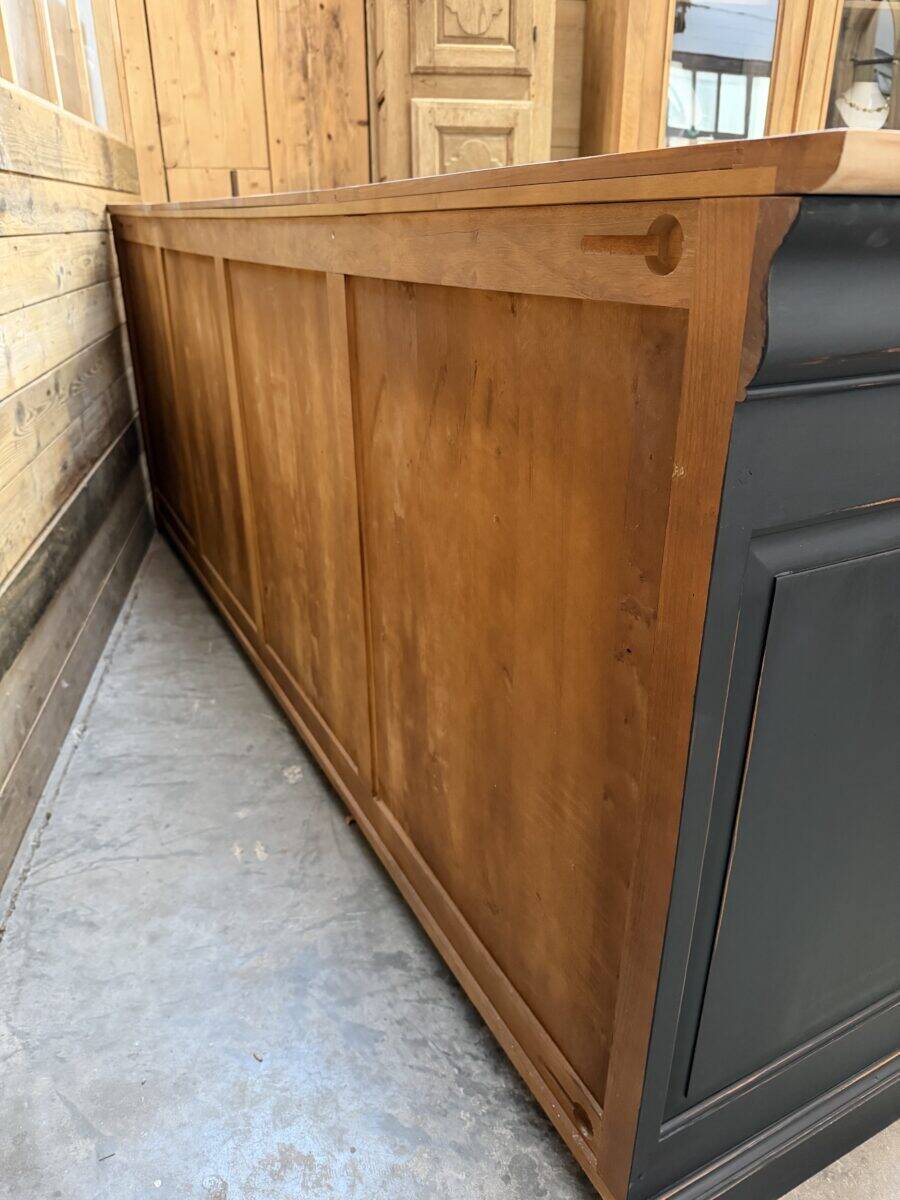 Enfilade 4 portes en merisier