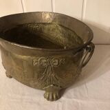 Brass planter