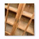 Art Deco Parisian glass-fronted wardrobe, demountable