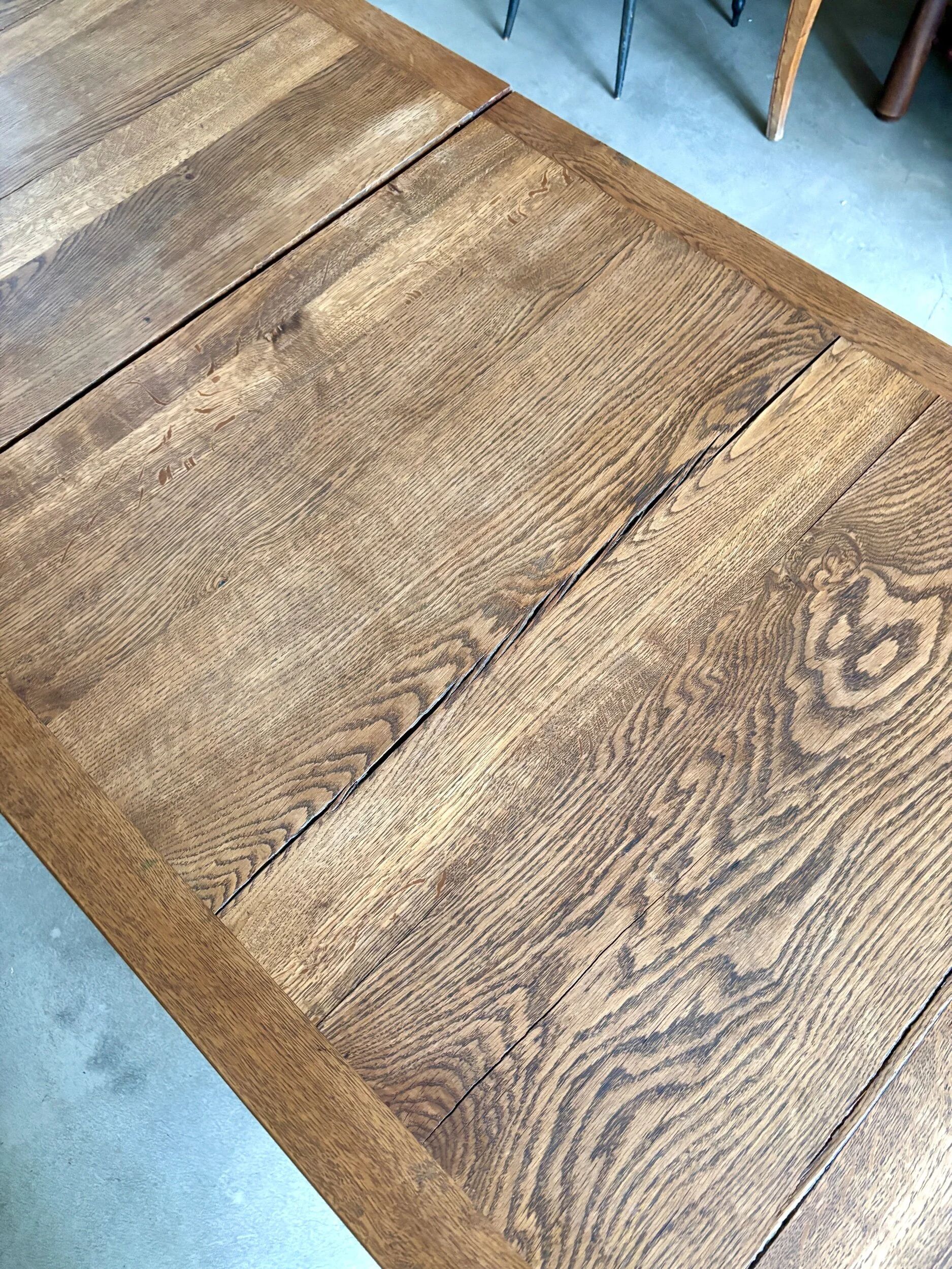 Table de drapier en bois massif 237 x 79 cm