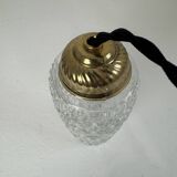 Antique cascade 3-bulb vintage chandelier