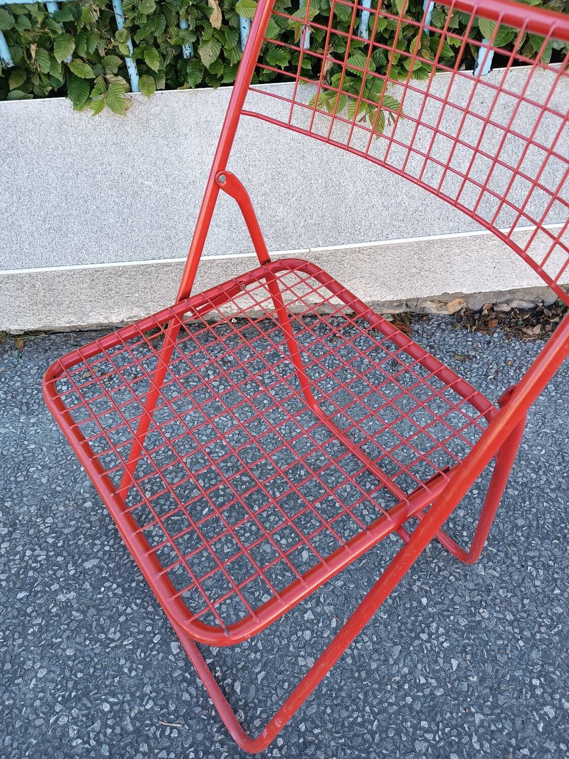 Chaises Vintage Pliantes “Ted Net” par Niels Gammelgaard, IKEA, 1980