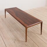 Table basse en bois de rose par Johannes Andersen pour CFC Silkeborg, années 1960