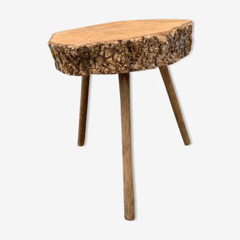 Cork oak tripod table