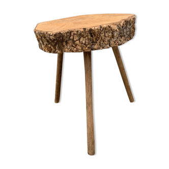 Cork oak tripod table