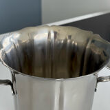 Guy Degrenne stainless steel champagne bucket, antique metal decoration - access