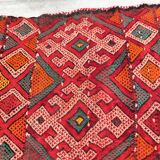 Ancienne housse de coussin kilim