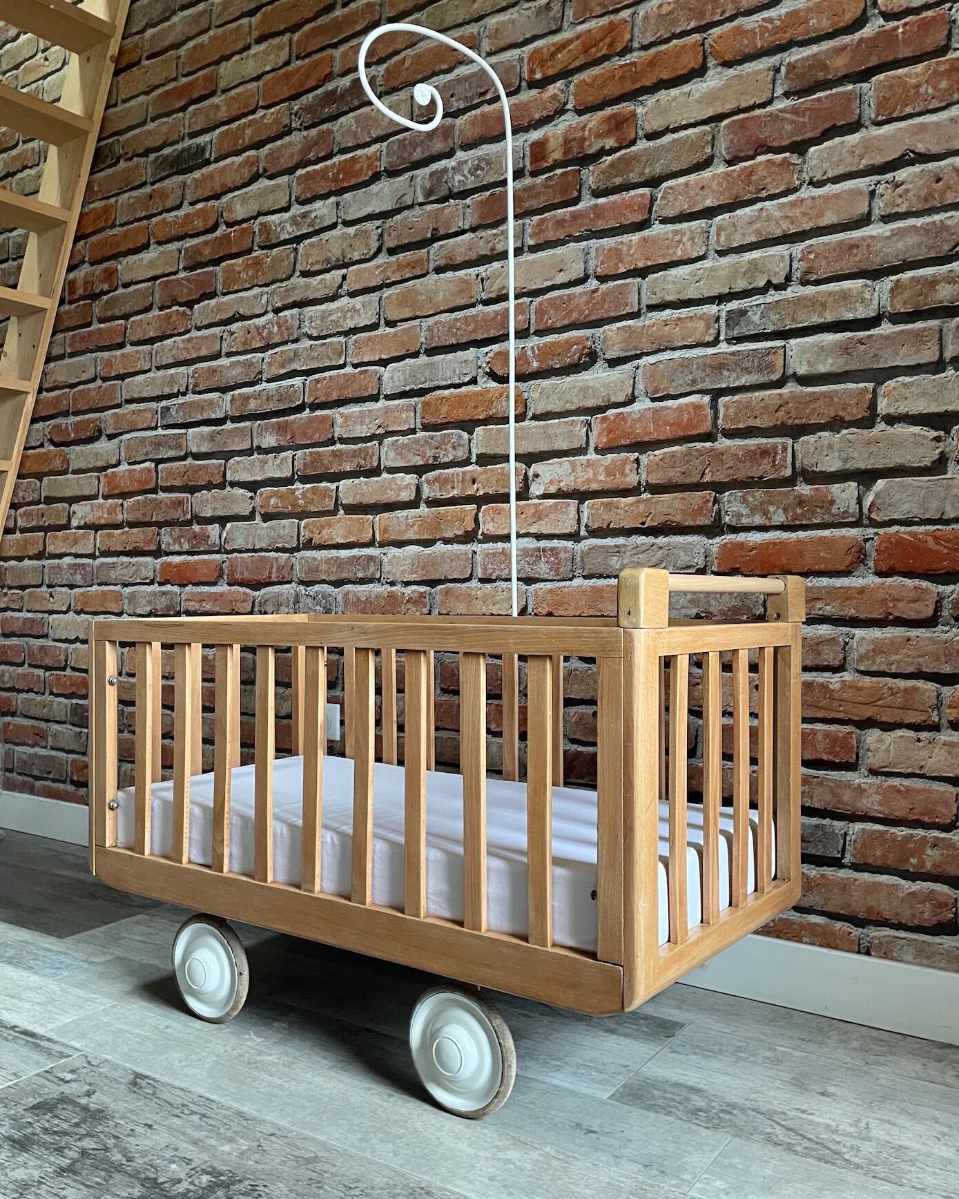 Vintage baby cot