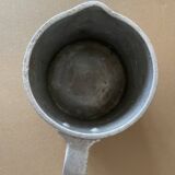 Old aluminum pitcher