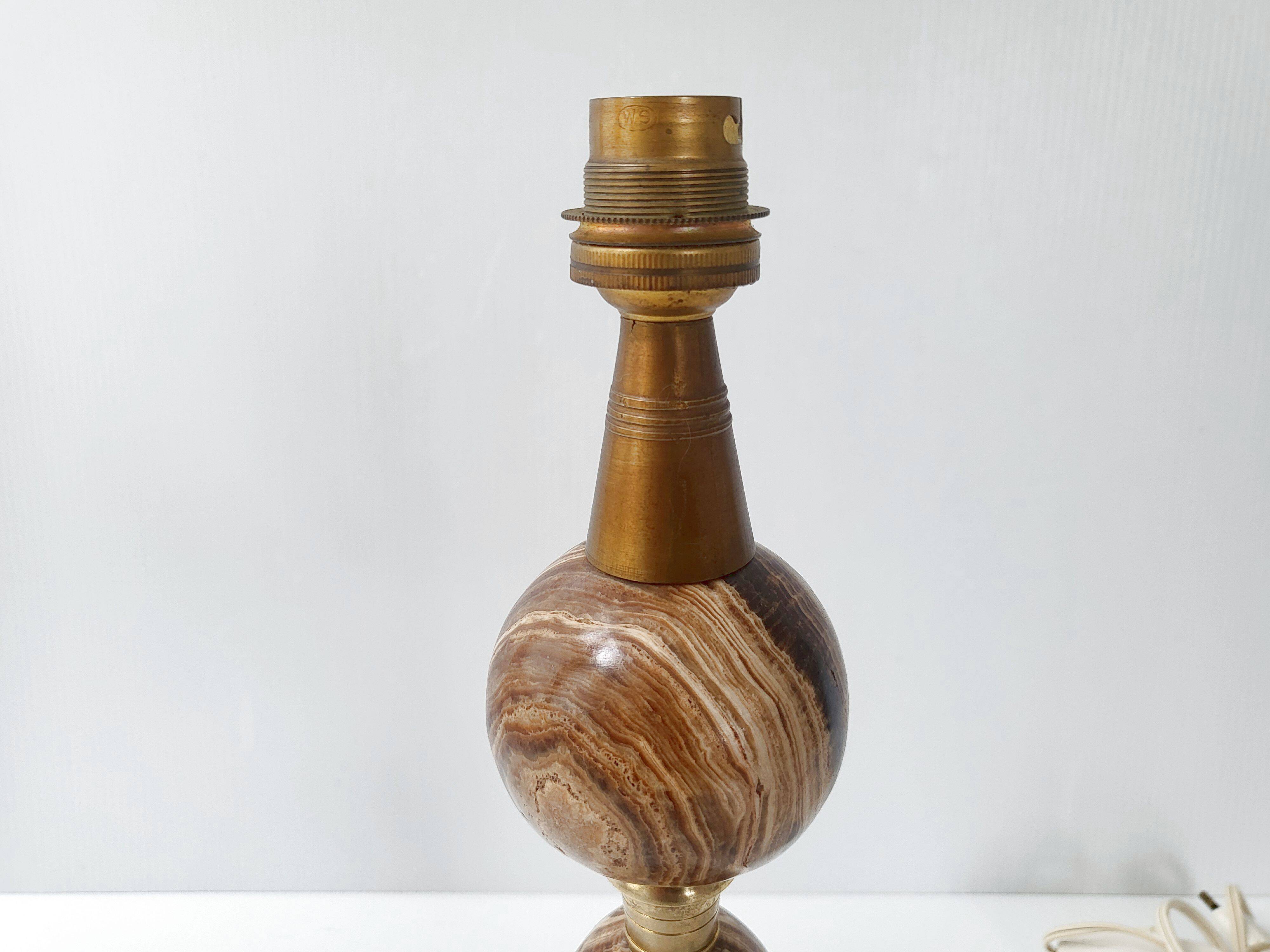 Vintage marble lamp 1970