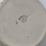 Antique French earthenware soup tureen K & G Lunéville, "Chantal" model