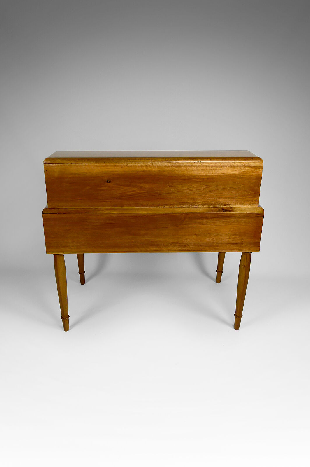 Art Deco walnut desk, France, circa 1940