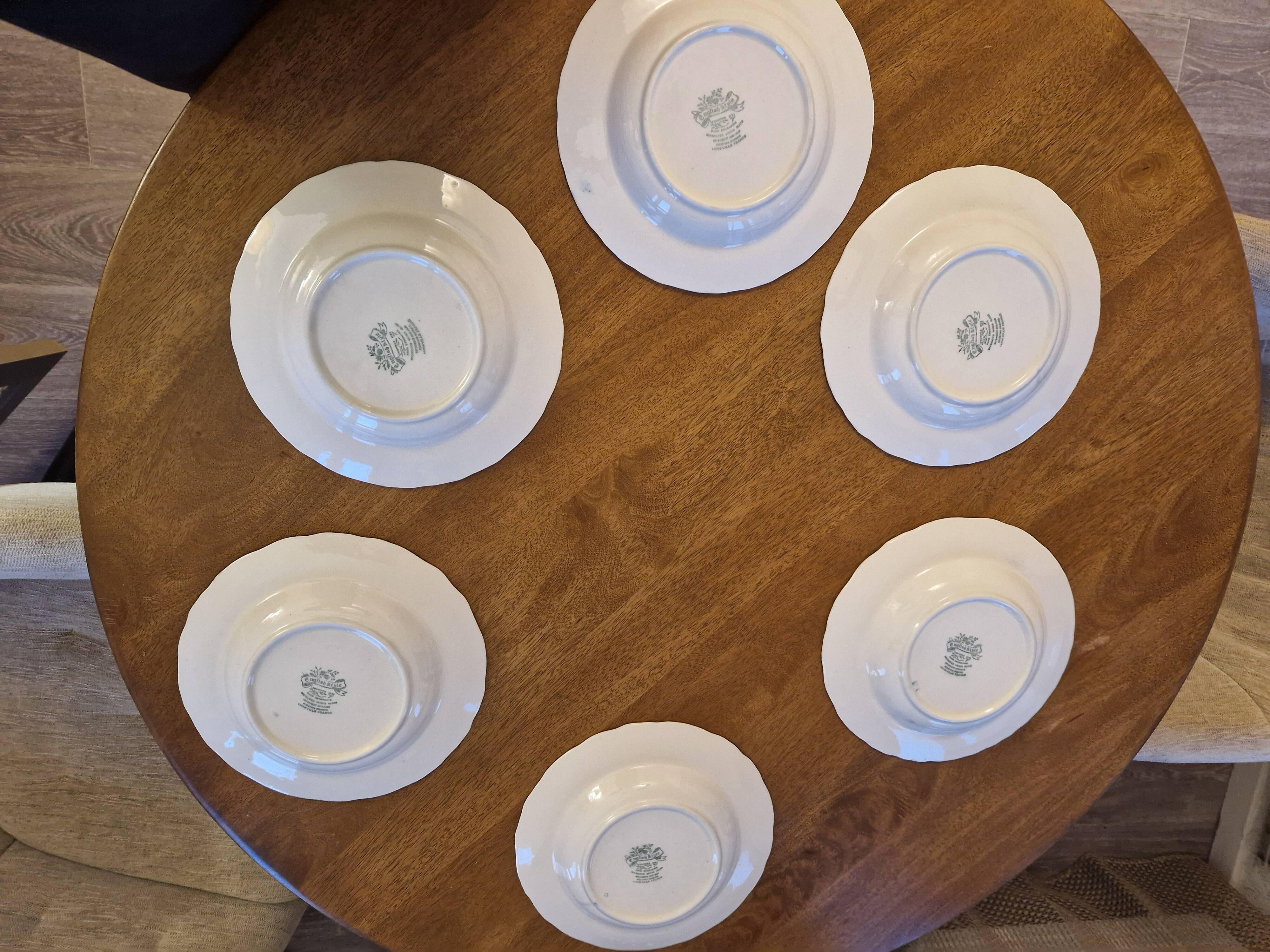 Vintage tableware "English style" Lunéville – Hunters & Pub Hare & Ho