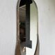 Brass flower oval mirror 1960