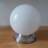vintage glass ball light fixture