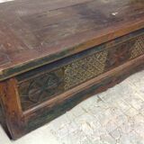 Very rare teak chest