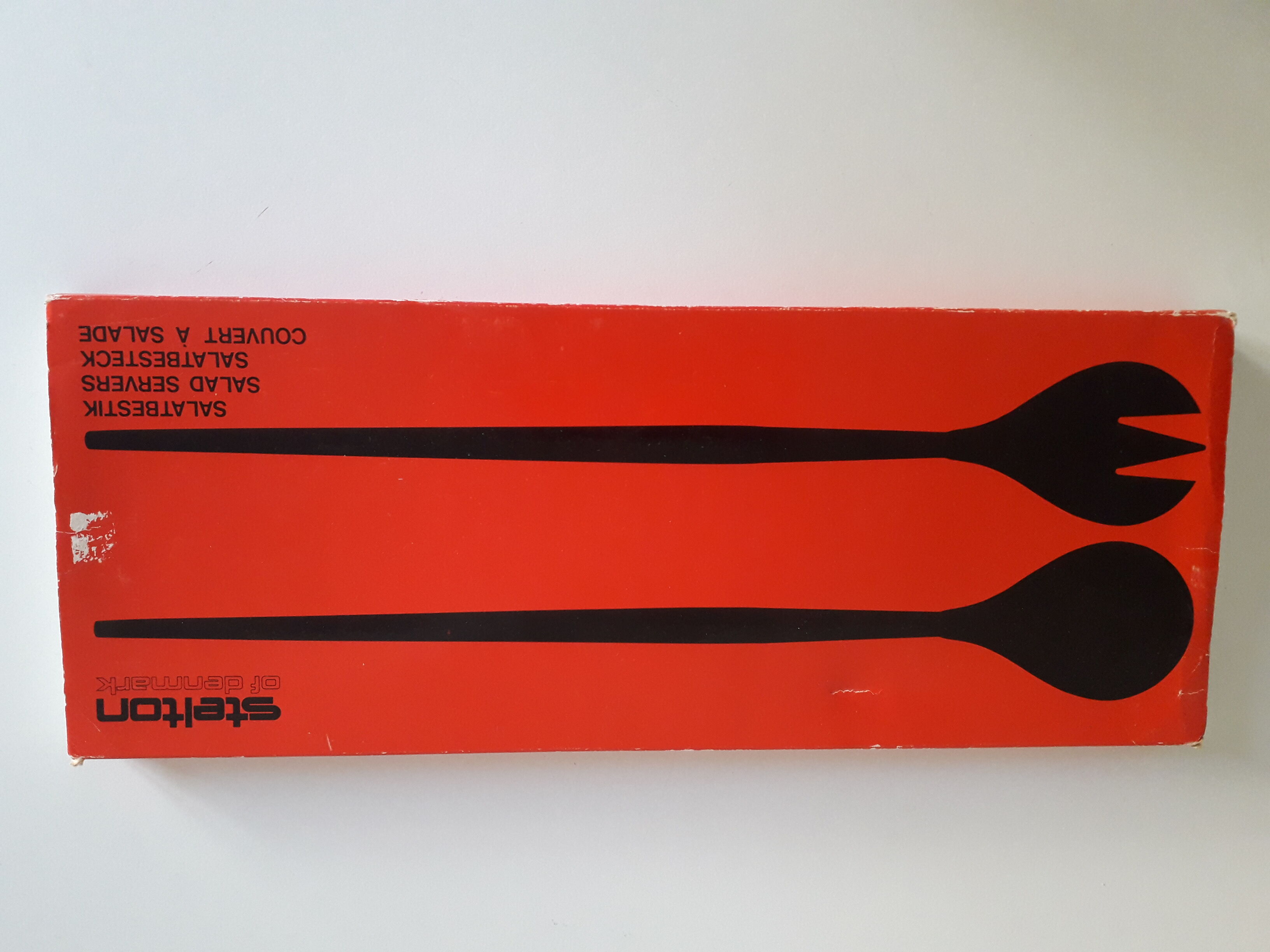 Salad cutlery 60s-70s Stelton of Denmark