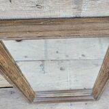 Burmese teak mirror