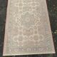 Vintage oriental rug in burgundy red, 133x196cm.