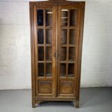 Art-Deco glass cabinet