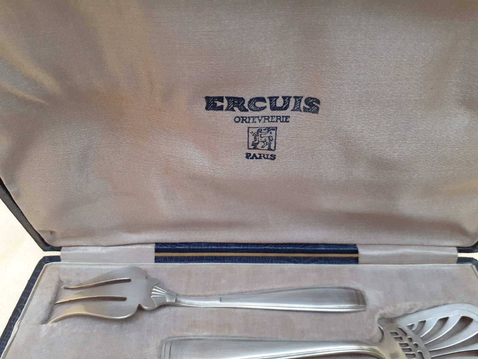 5 cutlery set entremets, Ercuis desserts